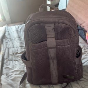 Dark purple adidas book bag used but for one year of school in great condition!!